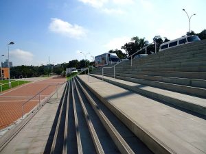 obra universidade de lajeado com basalto levigado basaltear